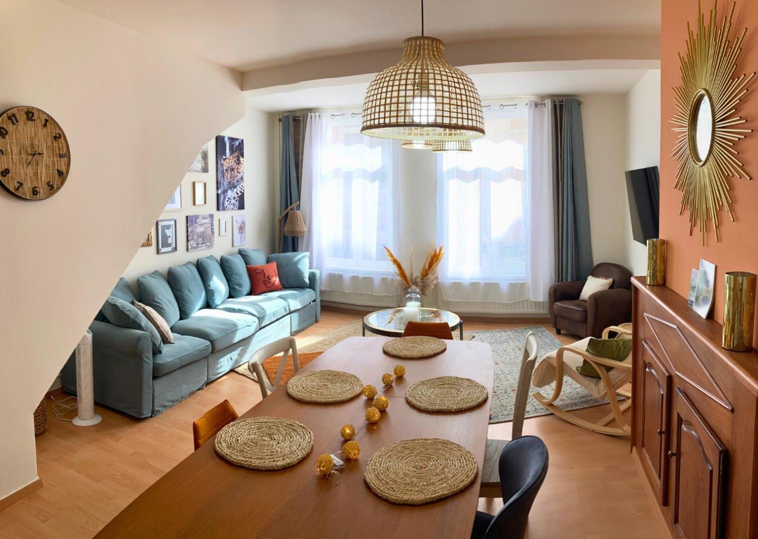 Le Bohemian Chic - 4 Chambres En Hypercentre De Saint-Omer, Ideal Pour Les Groupes Exterior foto